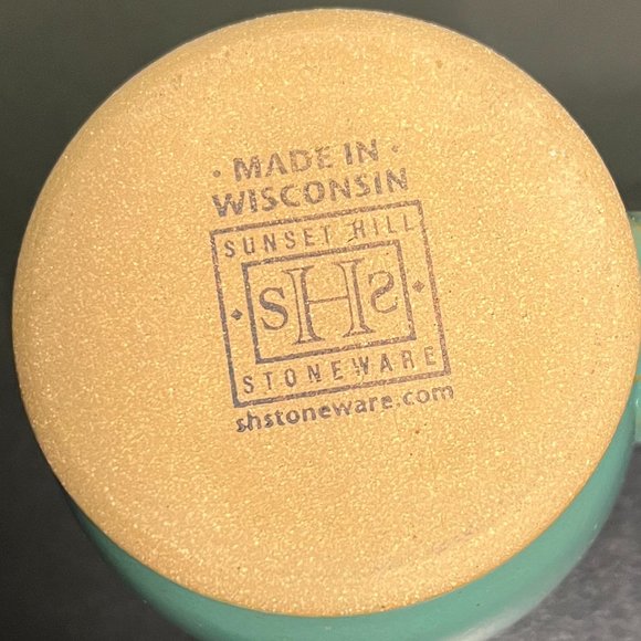 SUNSET HILL Handcrafted Stoneware Mug STOUGHTON OPERA HOUSE Wisconsin - Picture 8 of 9